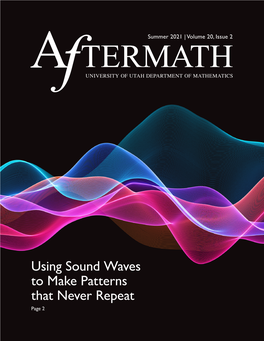 Using Sound Waves to Make Patterns That Never Repeat Page 2 in This Issue