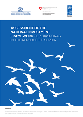 Assessment of the National Investment Framework for Diasporas in the Republic of Serbia