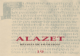 Alazet Nº 19 30/3/10 12:41 Página 1