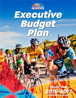 Fiscal Year 2016-2017 City of Mesa, Arizona Executive Budget Plan