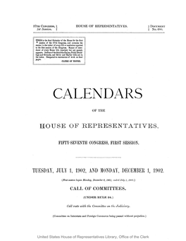 57TH CONGRESS, T � HOUSE of REPRESENTATIVES