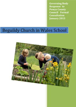 Beguildy Church in Wales School