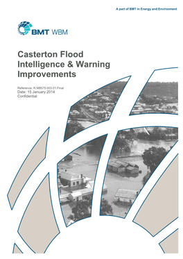 Casterton Flood Intelligence & Warning Improvements