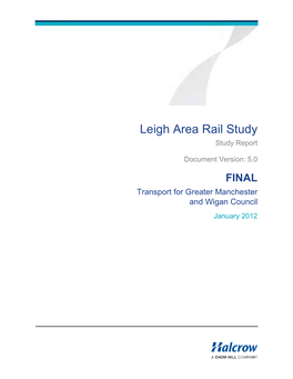 Leigh Area Rail Study Study Report