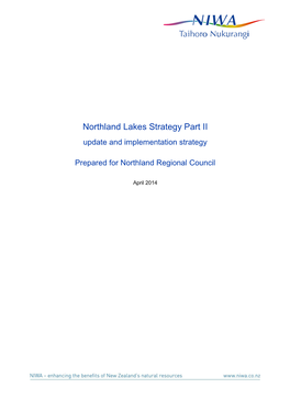 Lake Strategy Part 2 Final