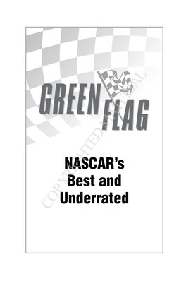 NASCAR ' S Best and Underrated