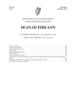 Seanad Éireann