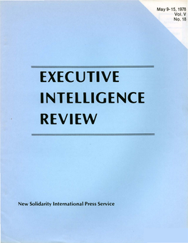 Executive Intelligence Review, Volume 5, Number 18, May 9, 1978