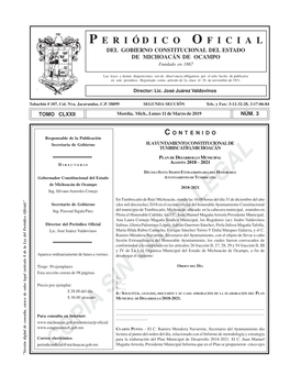 Plan De Desarrollo Municipal 2018-2021