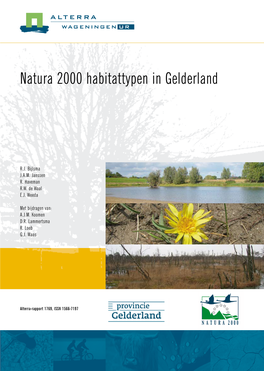 Natura 2000 Habitattypen in Gelderland