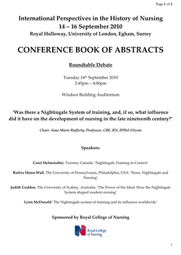 International-Perspectives-In-The-History-Of-Nursing-Conference-Book-Of-Abstracts.Pdf