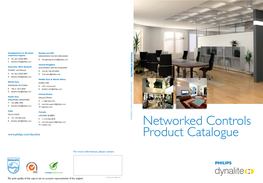 Networked Controls Product Catalogue