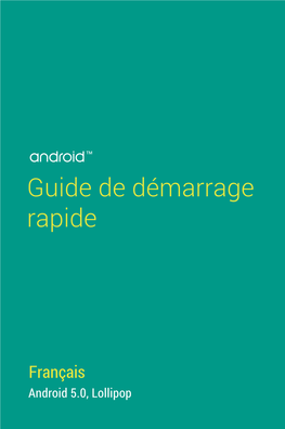 Guide De Démarrage Rapide