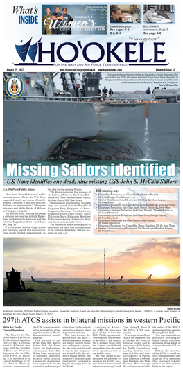 Missing Sailors Identified U.S