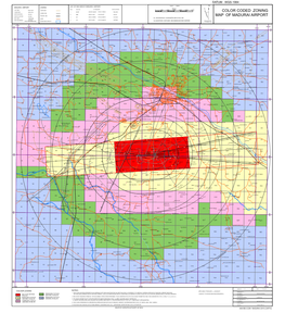 Color Coded Zoning Map of Madurai Airport