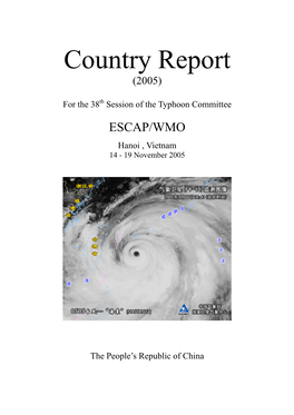 Country Report(China).Pdf