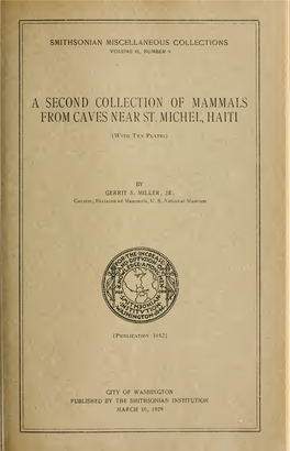 Smithsonian Miscellaneous Collections