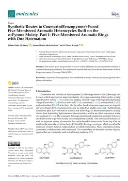 Fused Five-Membered Aromatic Heterocycles Built on the Α-Pyrone Moiety