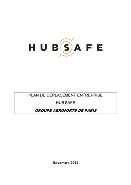 Plan De Deplacement Entreprise Hub Safe