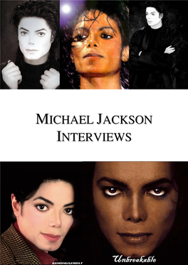 Michael Jackson Interviews