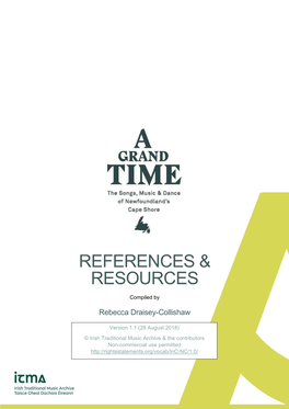 References & Resources