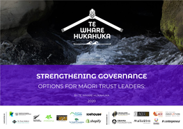 Strengthening Governance