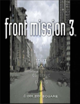 Front Mission3