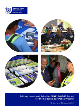 Policing Needs and Priorities Report for Saldanha Cluster 17-18