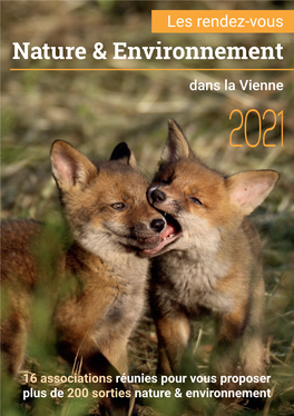 RDV Nature Environnement De La Vienne 2021