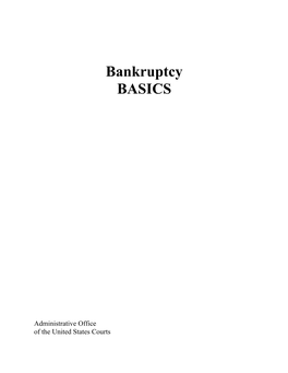 Bankruptcy BASICS