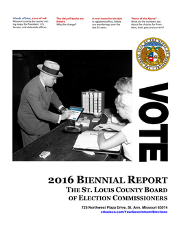 2016 Biennial Report the St