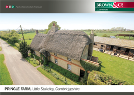 PRINGLE FARM, Little Stukeley, Cambridgeshire