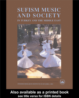 Sufism, Music and Society: in Turkey and the Middle East