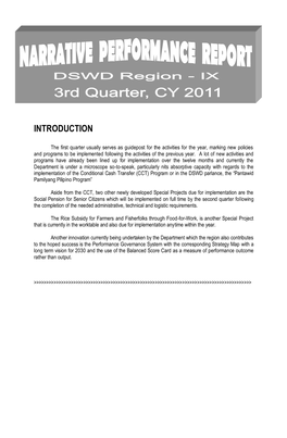 CY 2000 1St Quarter Narrative Performance Analysis