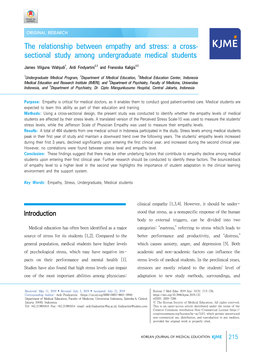 Sectional Study Among Undergraduate Medical Students