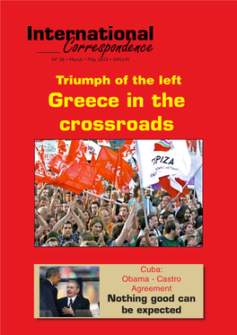 Triumph of the Left Greece in the Crossroads