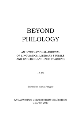 Beyond Philology