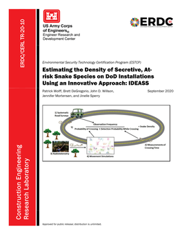 Estimating the Density of Secretive, At-Risk Snake Species on Dod Installations Using an Innovative Approach: IDEASS 5B