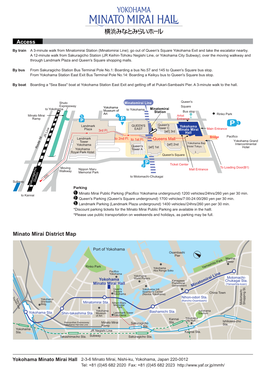 Access Minato Mirai District