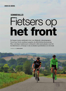 SOMMEVALLEI Fietsers Op Het Front