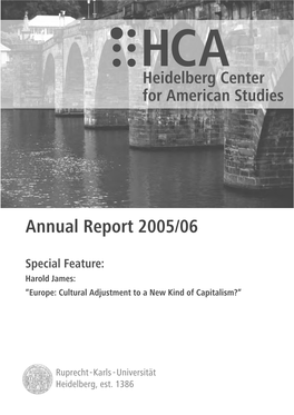 HCA Annual Report 2005/06