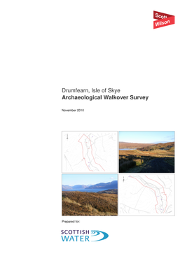 Drumfearn, Isle of Skye Archaeological Walkover Survey