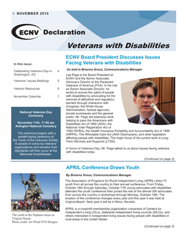 Veterans with Disabilities