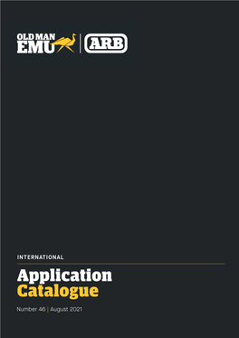 Application Catalogue