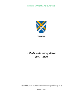 Vihula Valla Arengukava 2017 - 2025