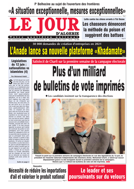 Plus D'un Milliard De Bulletins De Vote Imprimés