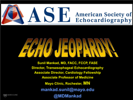 Sunil Mankad, MD, FACC, FCCP, FASE