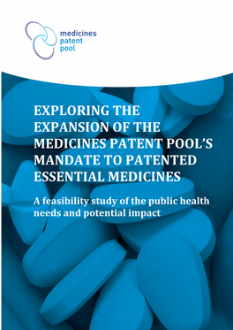 Exploring the Expansion of the Medicines Patent Pool's Mandate To