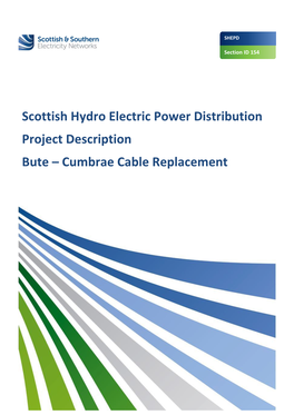 Bute-Cumbrae Project Description