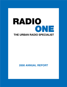 2000 Annual Report